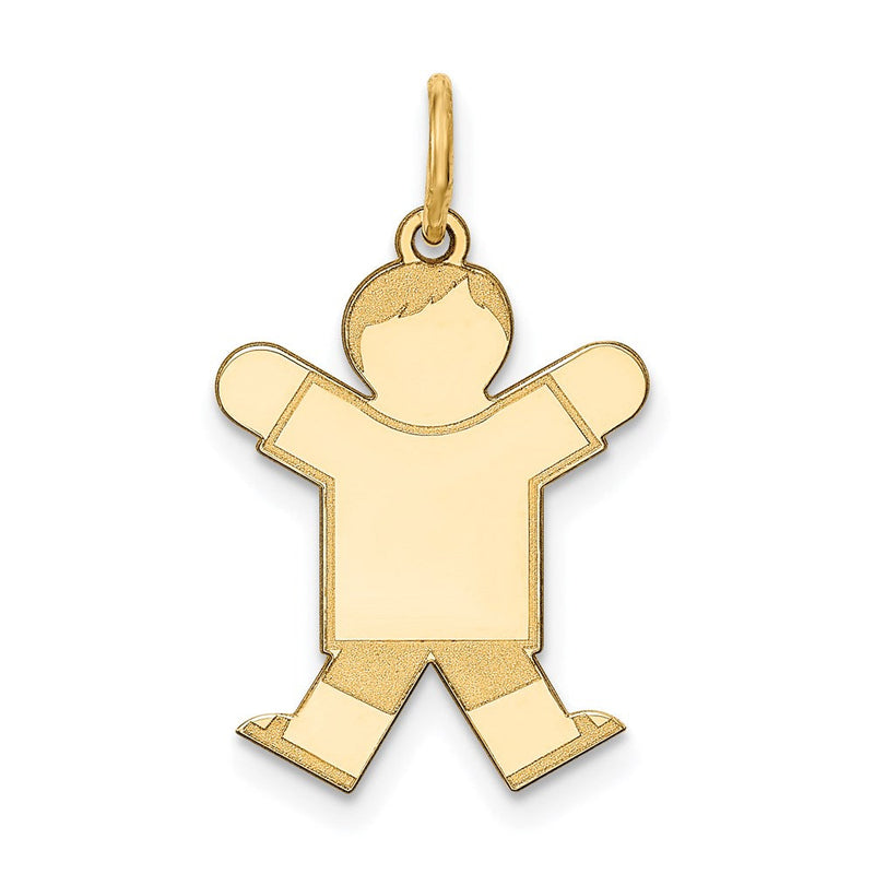 14K Gelbgold 14K Kinder Charm