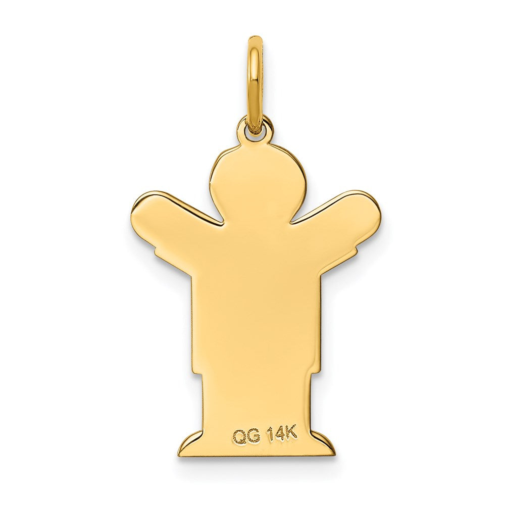 14K Gelbgold 14K Kinder Charm