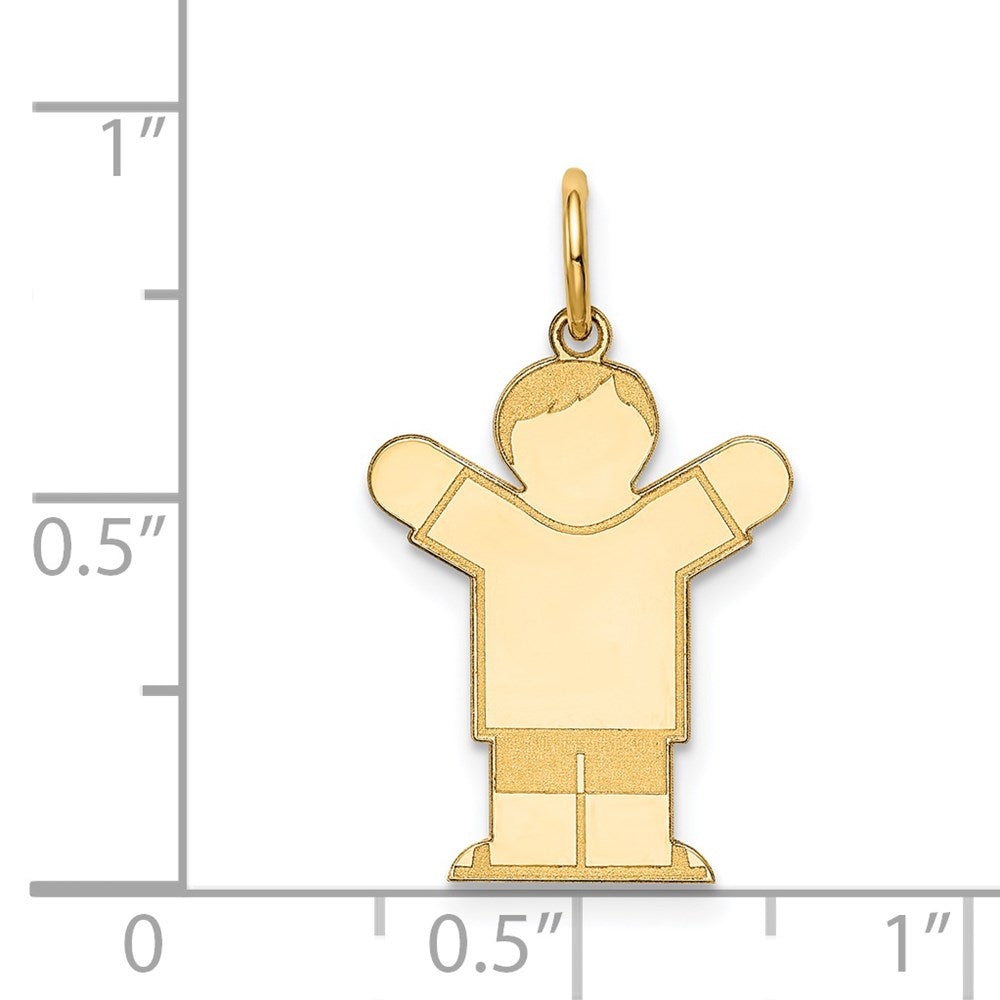 14K Gelbgold 14K Kinder Charm