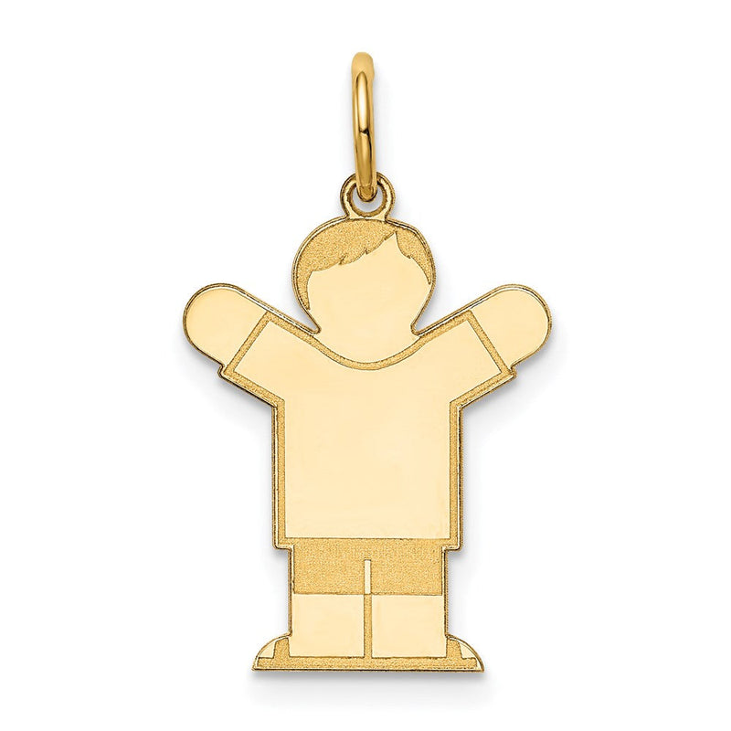 14K Gelbgold 14K Kinder Charm