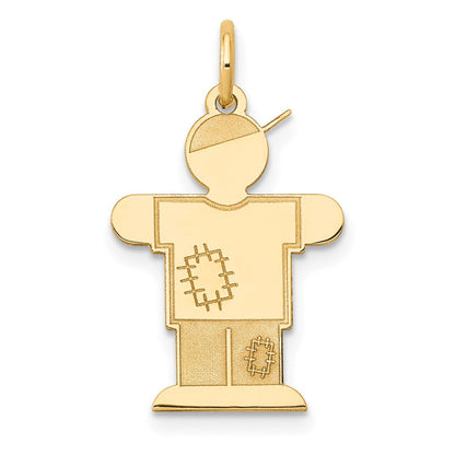 14K Gelbgold 14K Kinder Charm