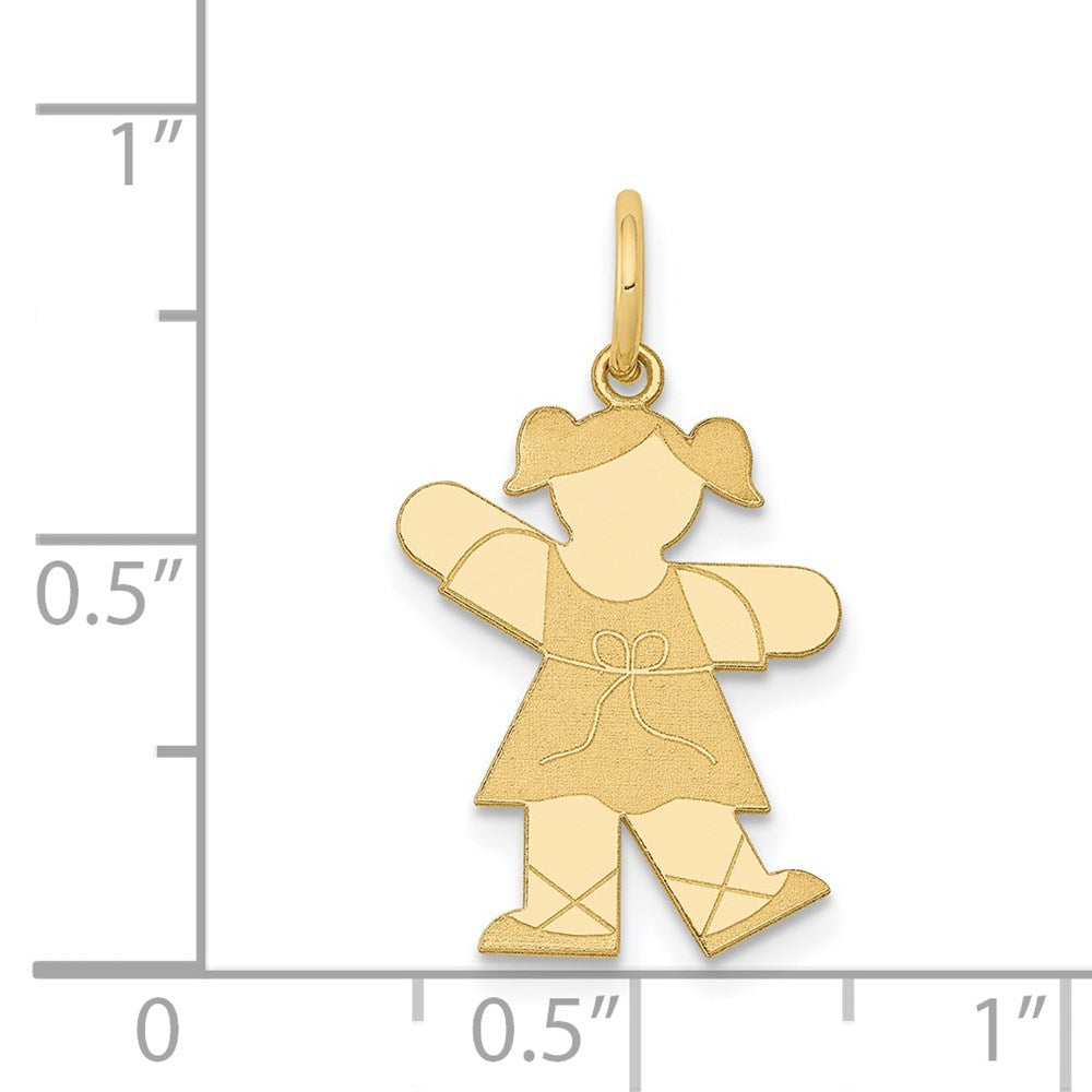 14K Gelbgold 14K Kinder Charm
