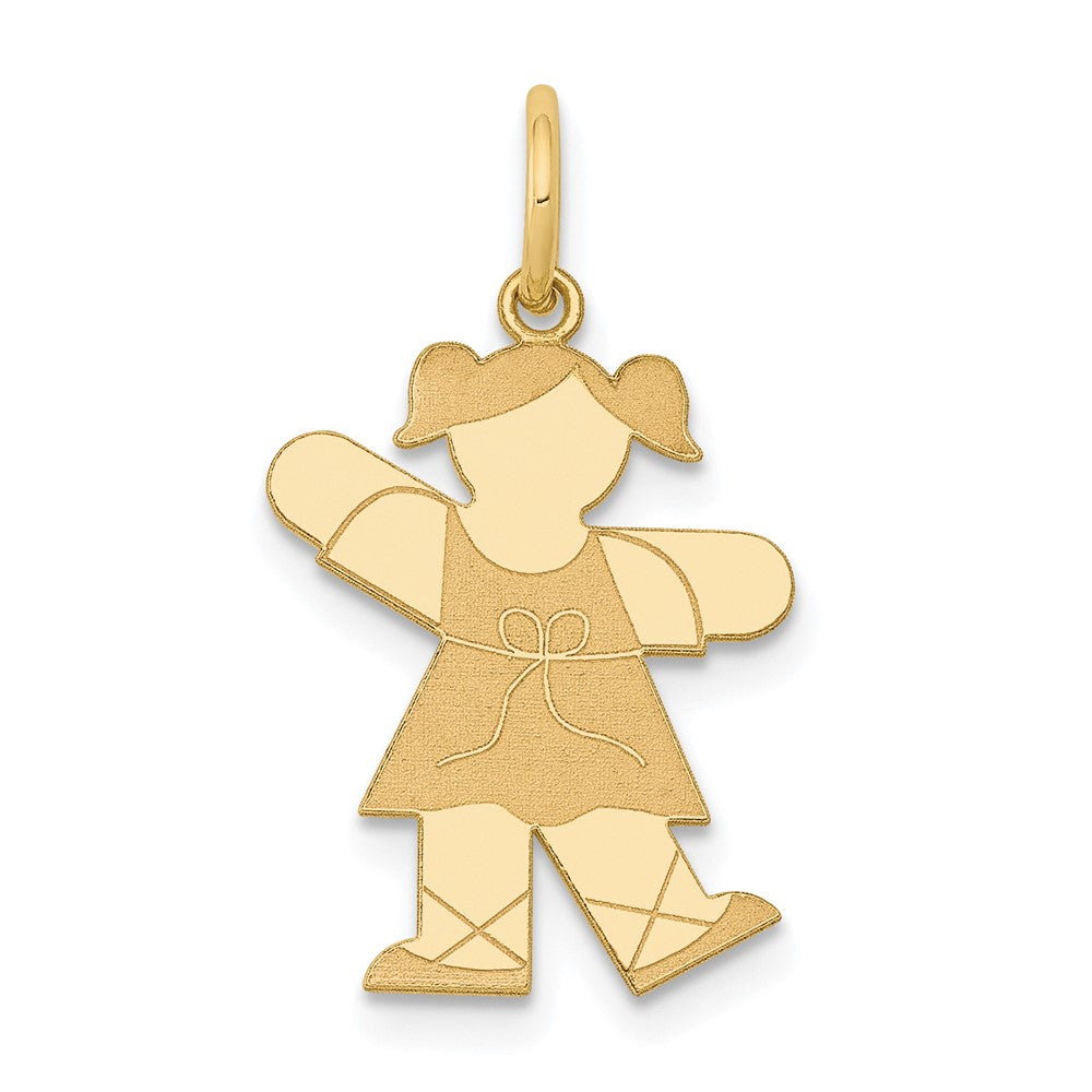14K Gelbgold 14K Kinder Charm