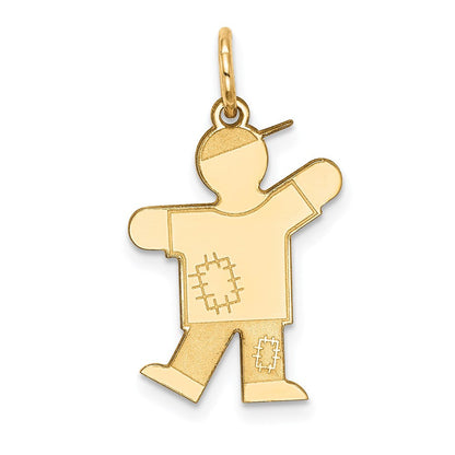 14K Gelbgold 14K Kinder Charm