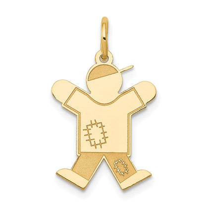14K Gelbgold 14K Kinder Charm