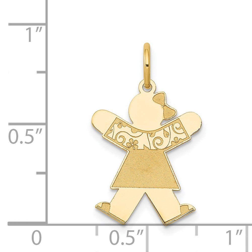 14K Gelbgold 14K Kinder Charm