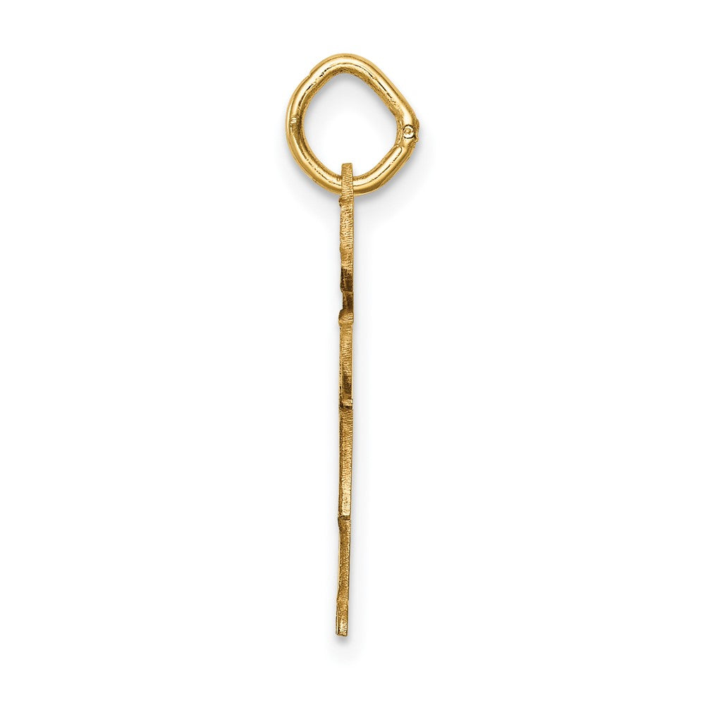 14K Gelbgold 14K Kinder Charm