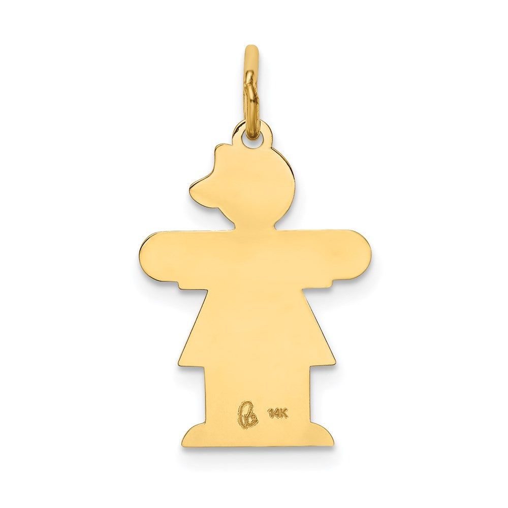 14K Gelbgold 14K Kinder Charm