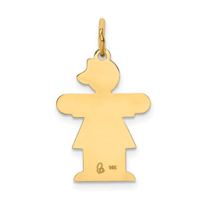 14K Gelbgold 14K Kinder Charm