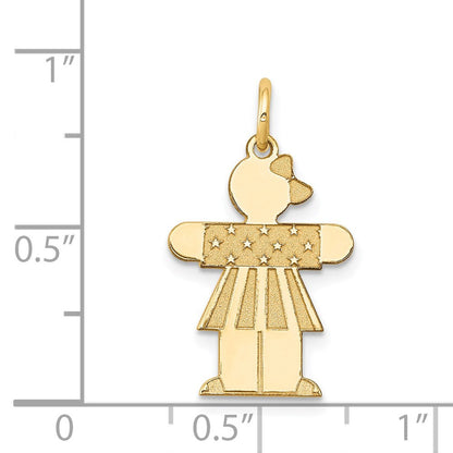 14K Gelbgold 14K Kinder Charm