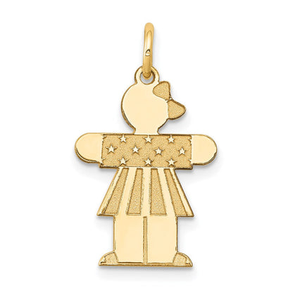 14K Gelbgold 14K Kinder Charm