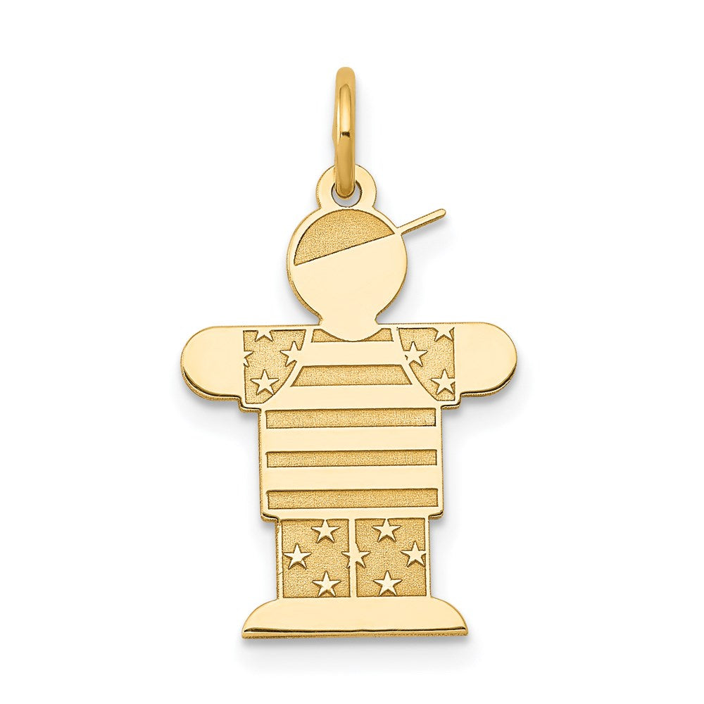 14K Gelbgold 14K Kinder Charm
