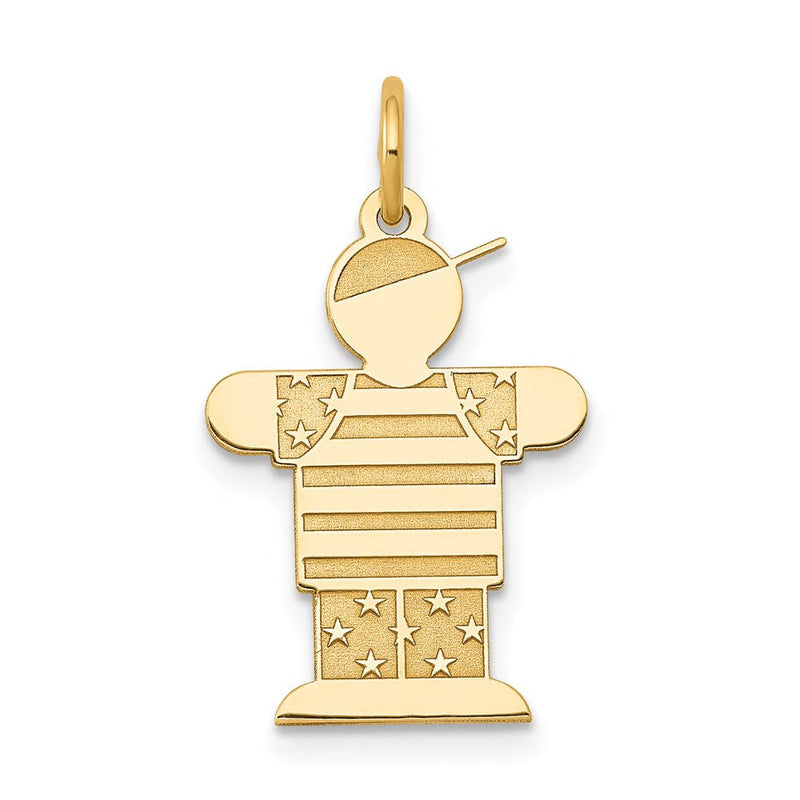 14K Gelbgold 14K Kinder Charm