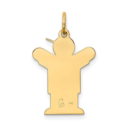 14K Gelbgold 14K Kinder Charm