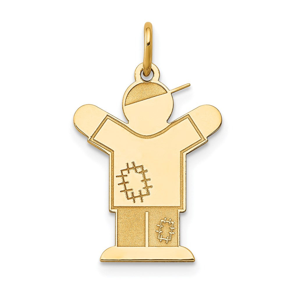 14K Gelbgold 14K Kinder Charm