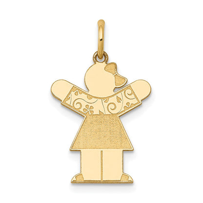 14K Gelbgold 14K Kinder Charm