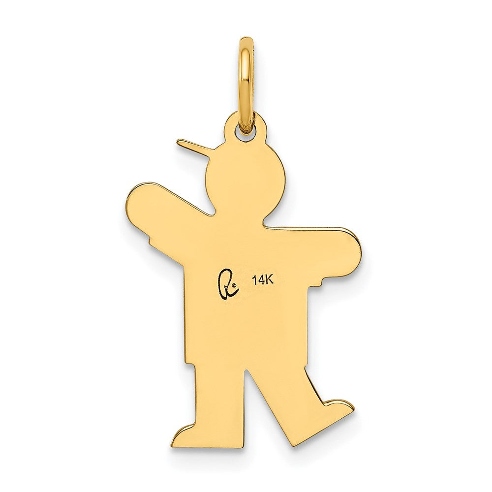 14K Gelbgold 14K Kinder Charm