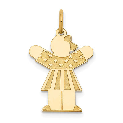 14K Gelbgold 14K Kinder Charm