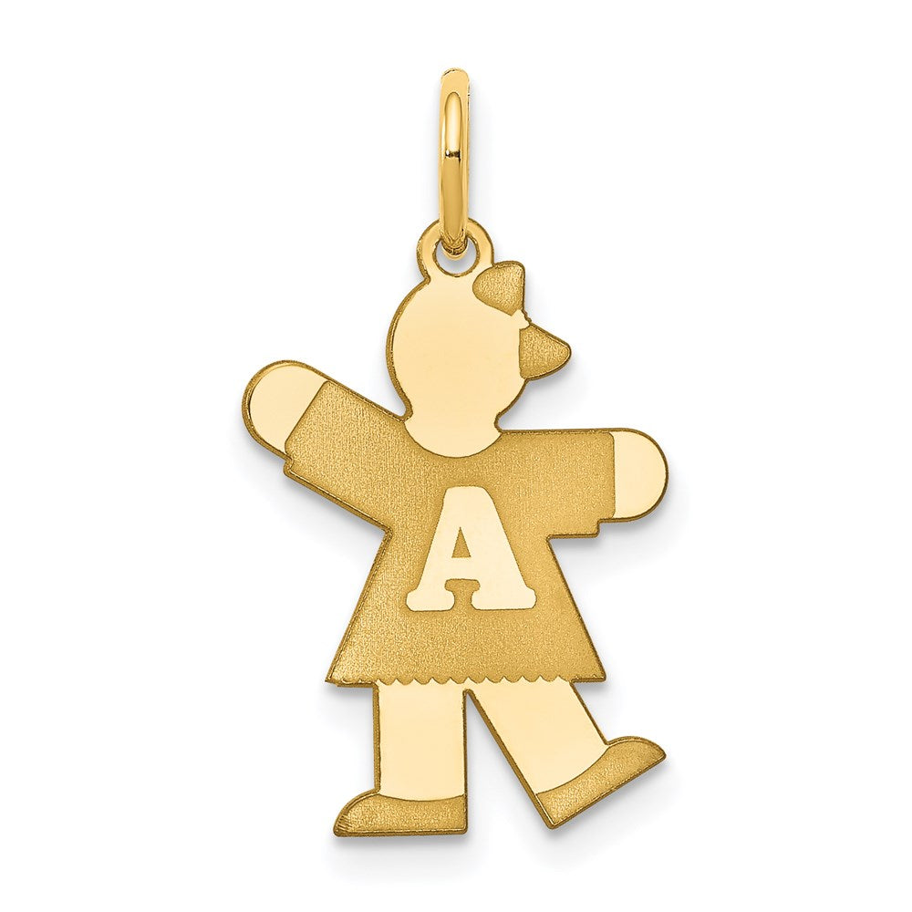 14K Gelbgold Kinder Charm