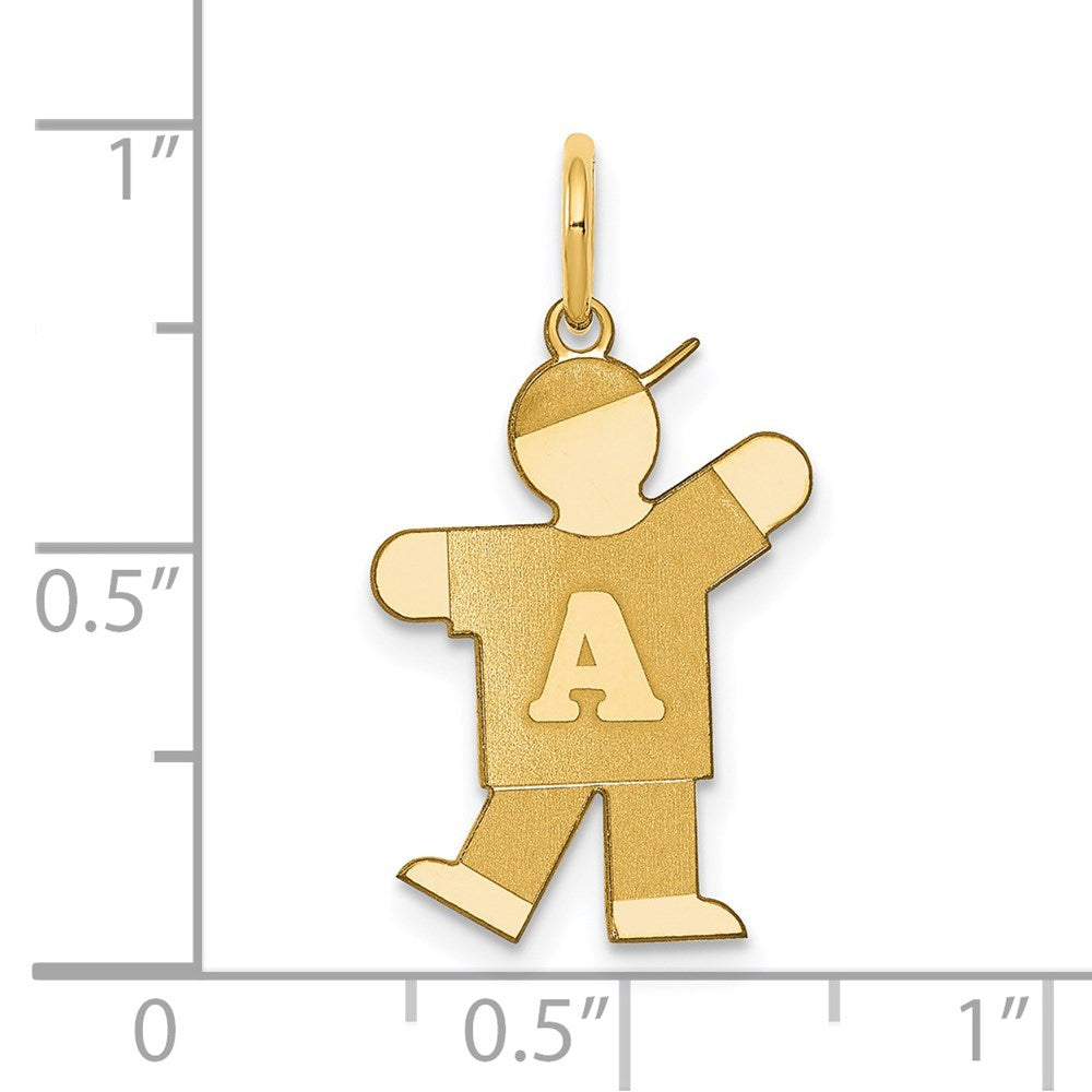 14K Gelbgold 14K Kinder Charm