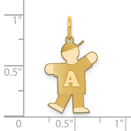 14K Gelbgold 14K Kinder Charm