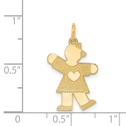 14K Gelbgold 14K Kinder Charm