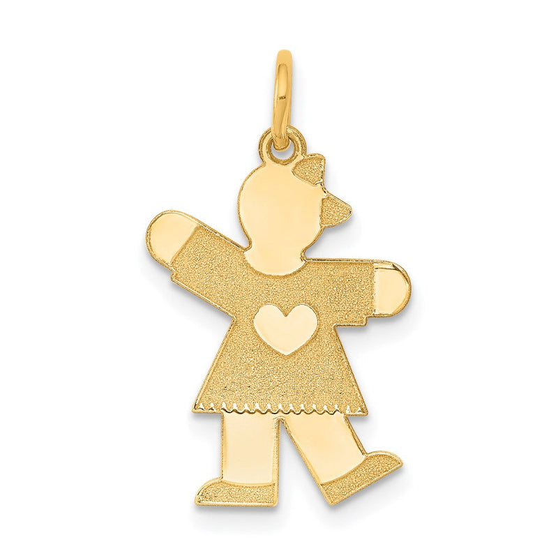 14K Gelbgold 14K Kinder Charm