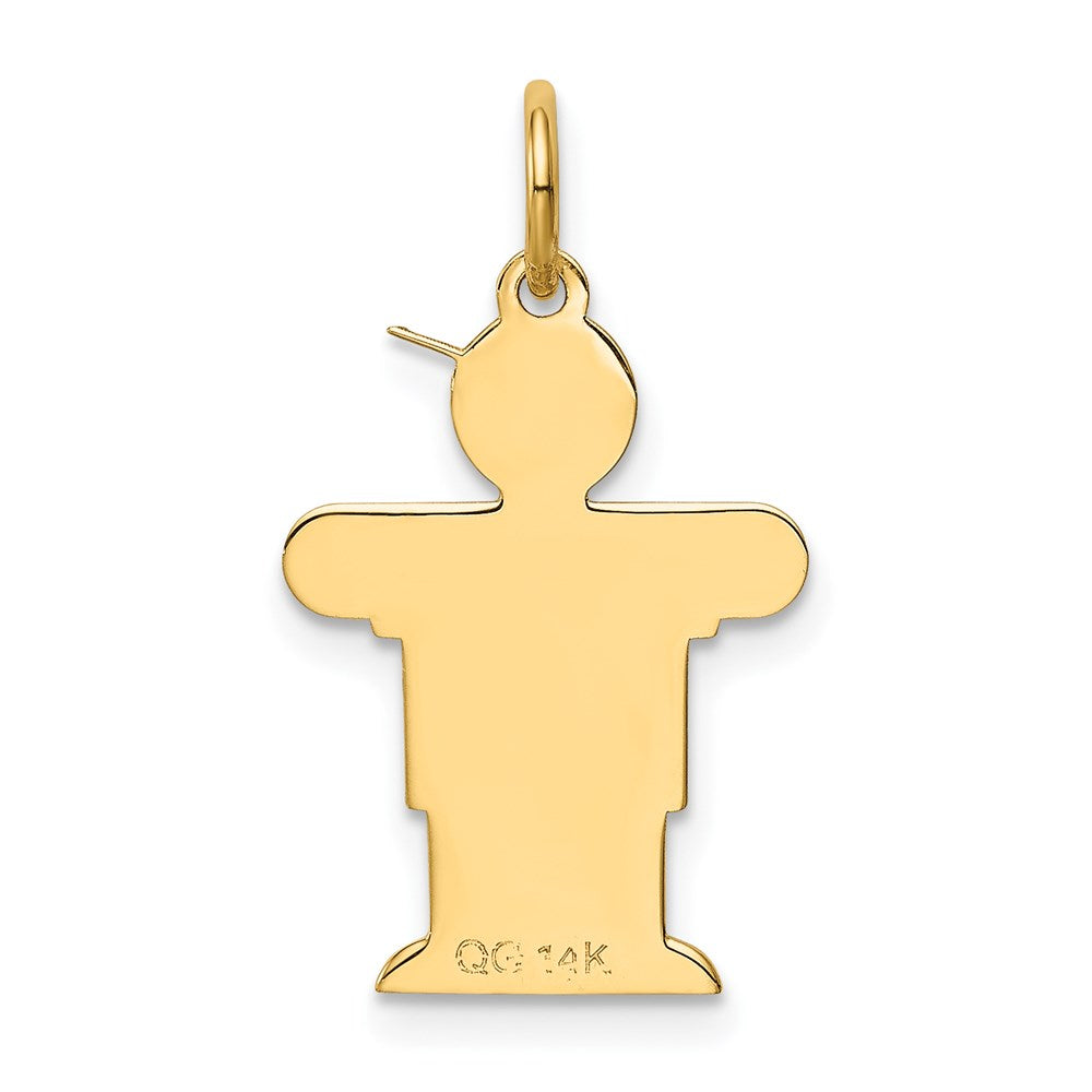 14K Gelbgold 14K Kinder Charm