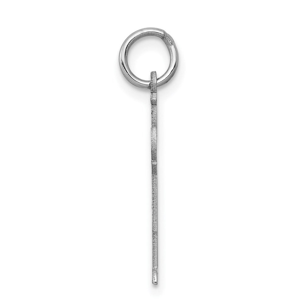 14K Weißgold Kinder Charm