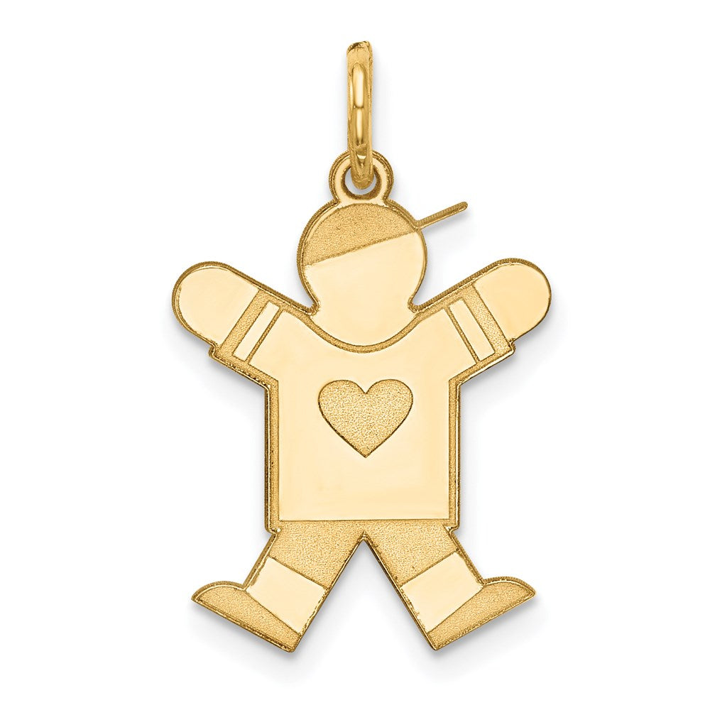 14K Gelbgold 14K Kinder Charm