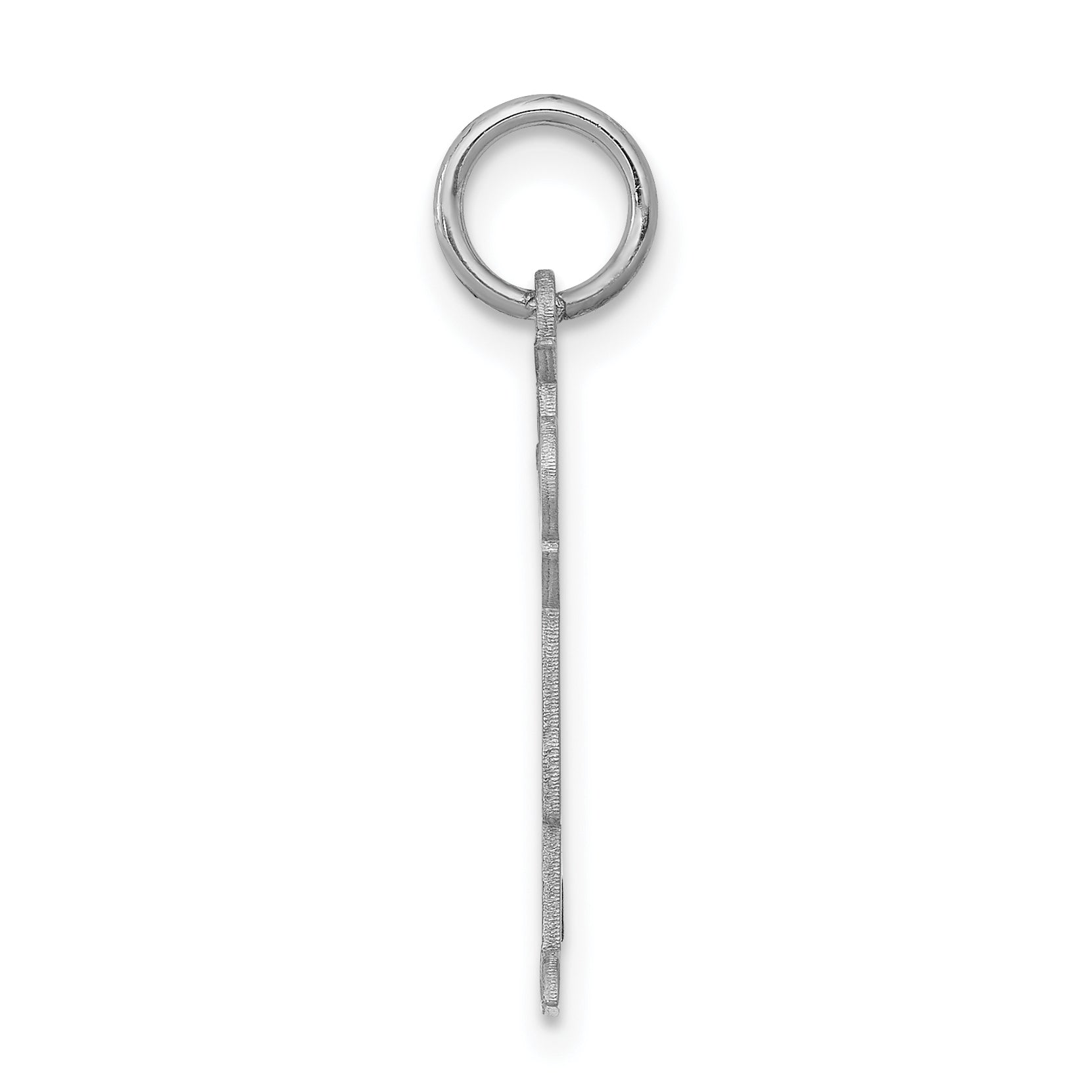 14K Weißgold Kinder Charm
