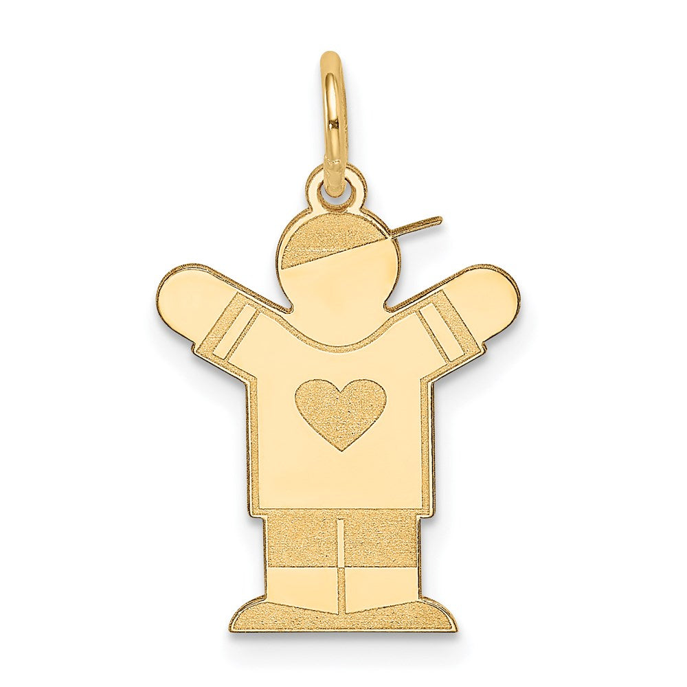 14K Gelbgold 14K Kinder Charm