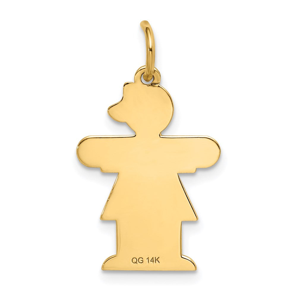 14K Gelbgold 14K Kinder Charm