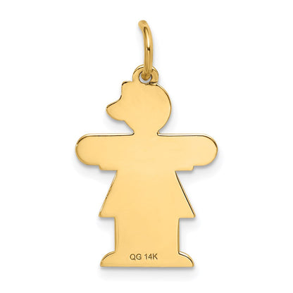 14K Gelbgold 14K Kinder Charm