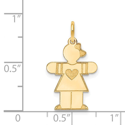 14K Gelbgold 14K Kinder Charm