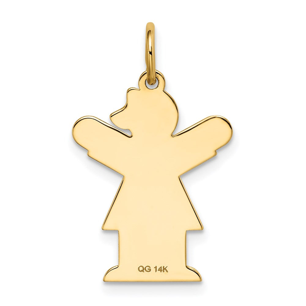 14K Gelbgold 14K Kinder Charm