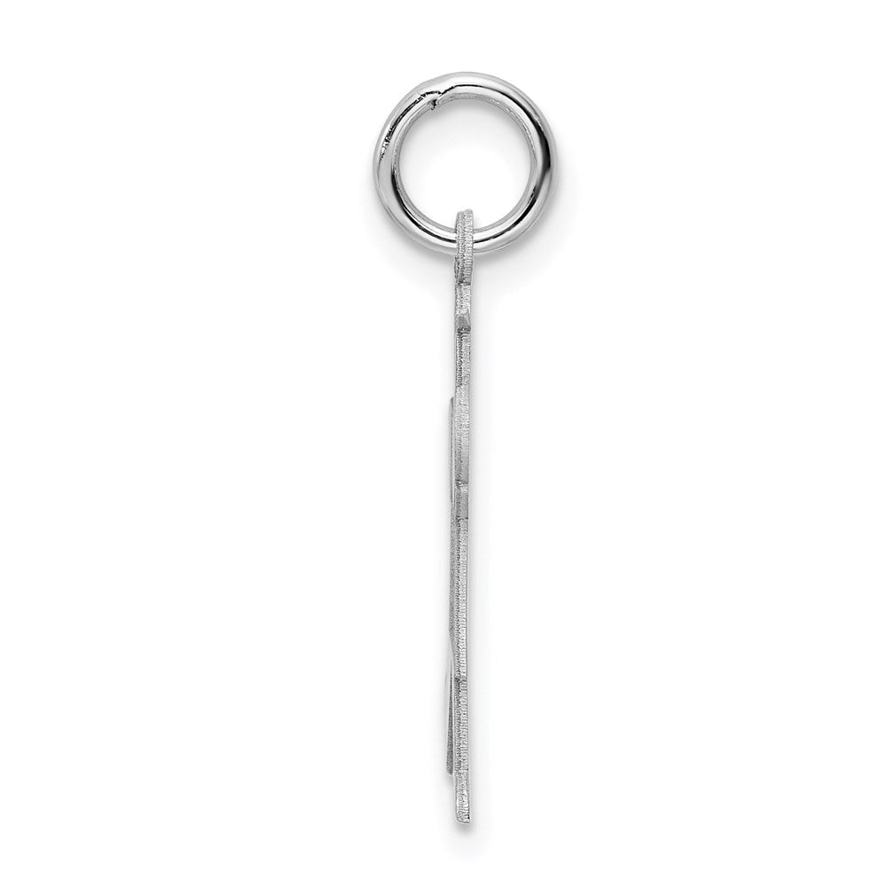 Sterlingsilber Rhodiniert Kiss Kinder Charm