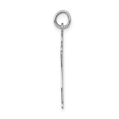 Sterlingsilber Rhodiniert Kiss Kinder Charm