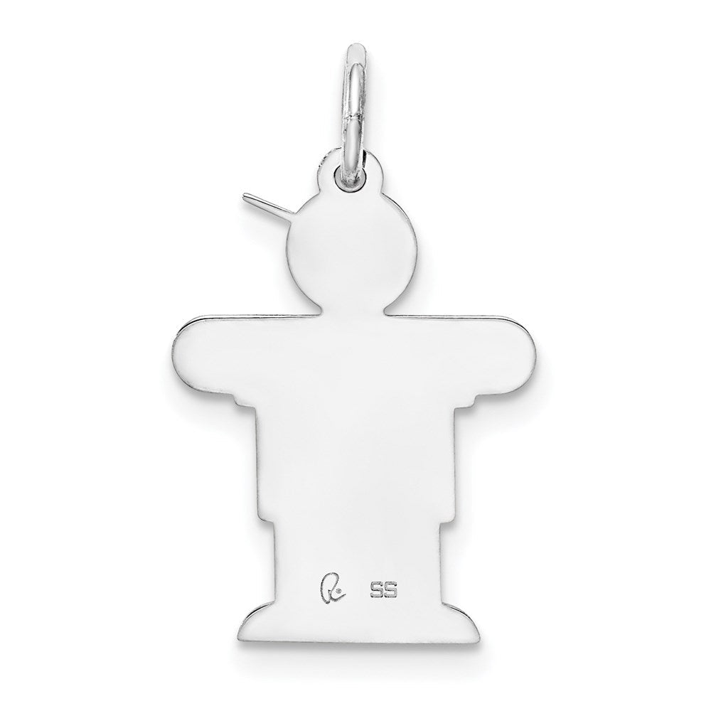 Sterlingsilber Rhodiniert Kinder Charm
