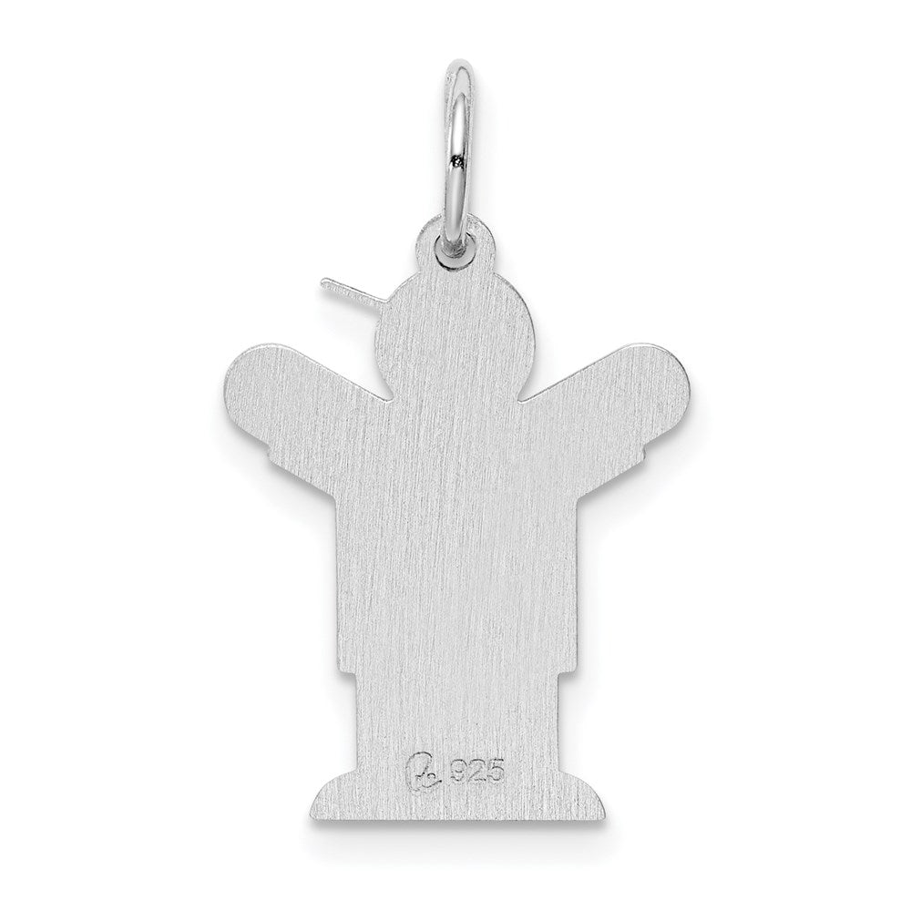 Sterlingsilber Rhodiniert Kinder Charm