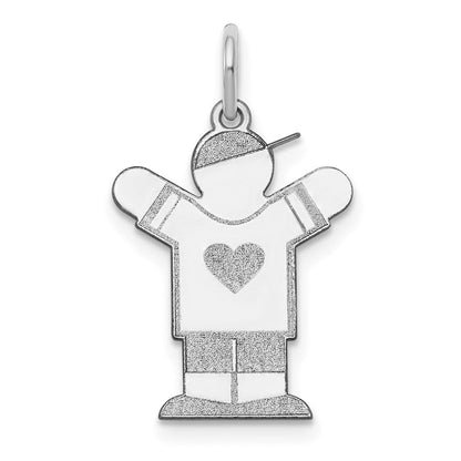 Sterlingsilber Rhodiniert Kinder Charm