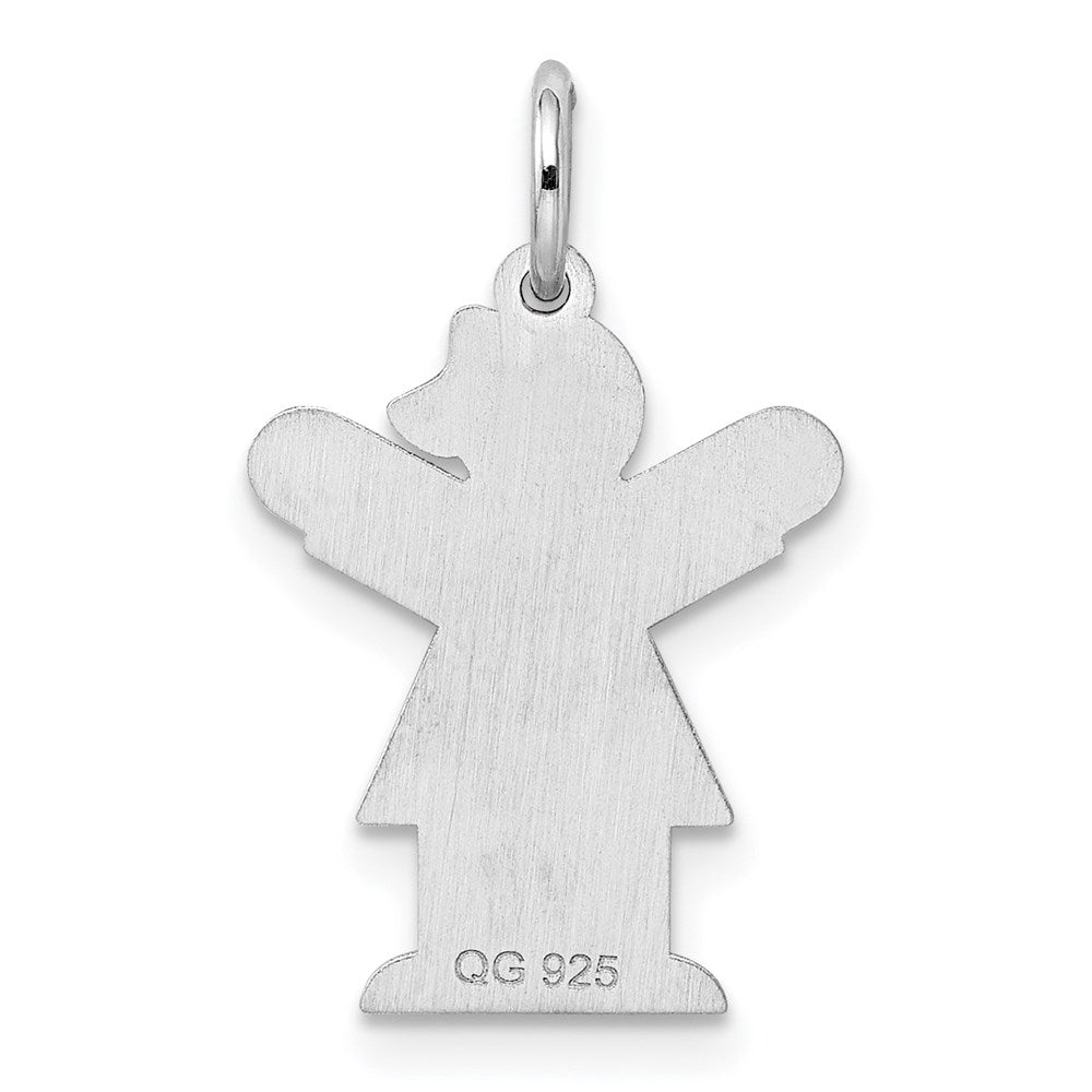 Sterlingsilber Rhodiniert Kinder Charm