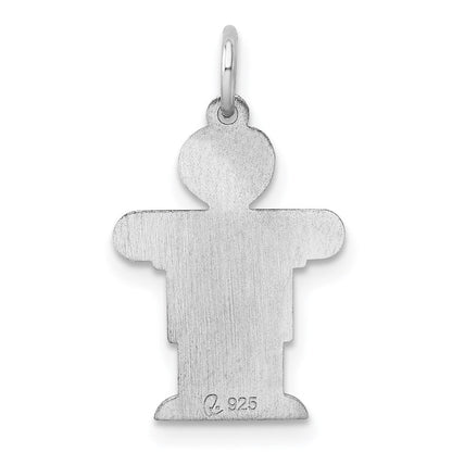 Sterlingsilber Rhodiniert Kinder Charm