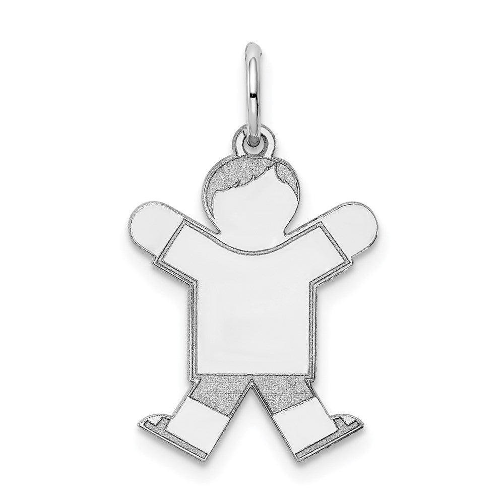 Sterlingsilber Rhodiniert Kinder Charm
