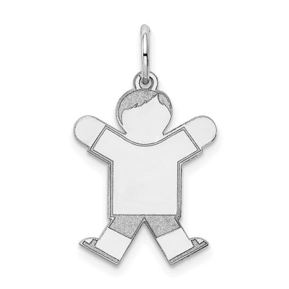 Sterlingsilber Rhodiniert Kinder Charm