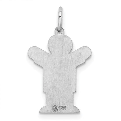 Sterlingsilber Rhodiniert Kinder Charm