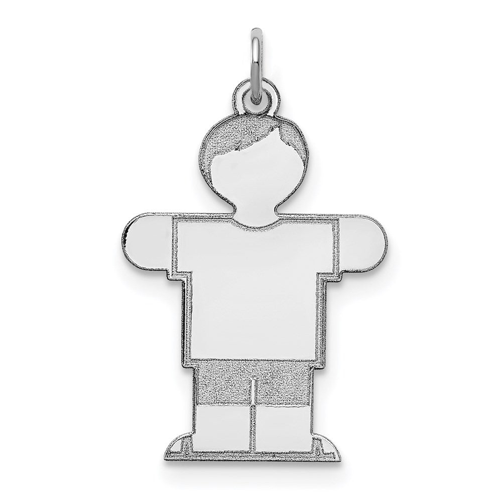 Sterlingsilber Rhodiniert Kinder Charm