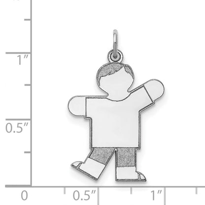 Sterlingsilber Rhodiniert Kinder Charm