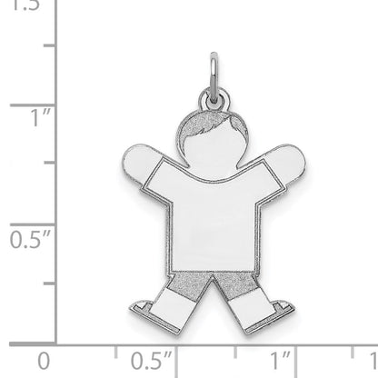 Sterlingsilber Rhodiniert Kinder Charm