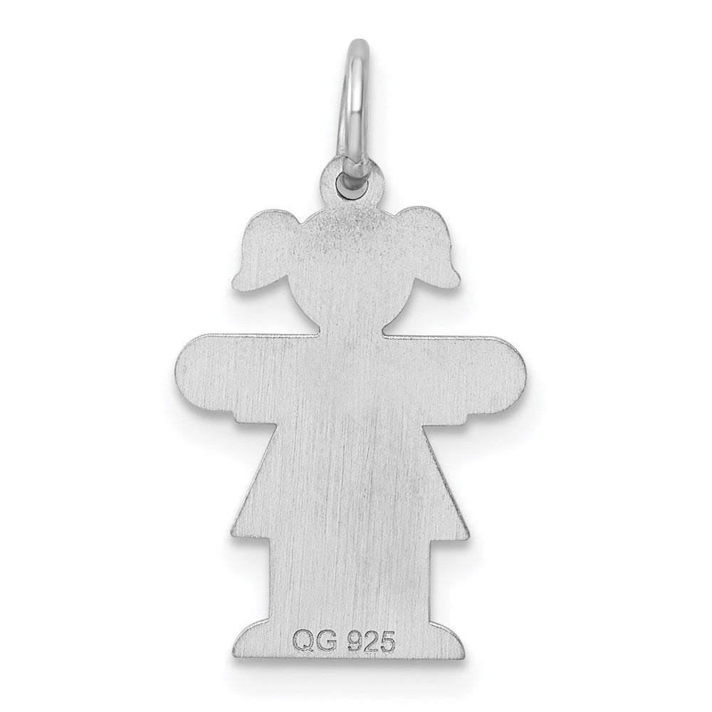 Sterlingsilber Rhodiniert Kinder Charm